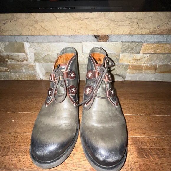 Pikolinos Le Mans Olive Green Ankle Booties - Picture 4 of 8